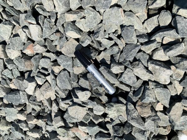 Bulk, Blue Granite Chips 1-1/2" /yard