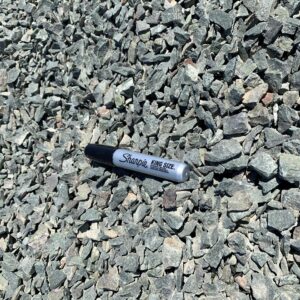 Bulk, Blue Granite Chips 3/4" /yard