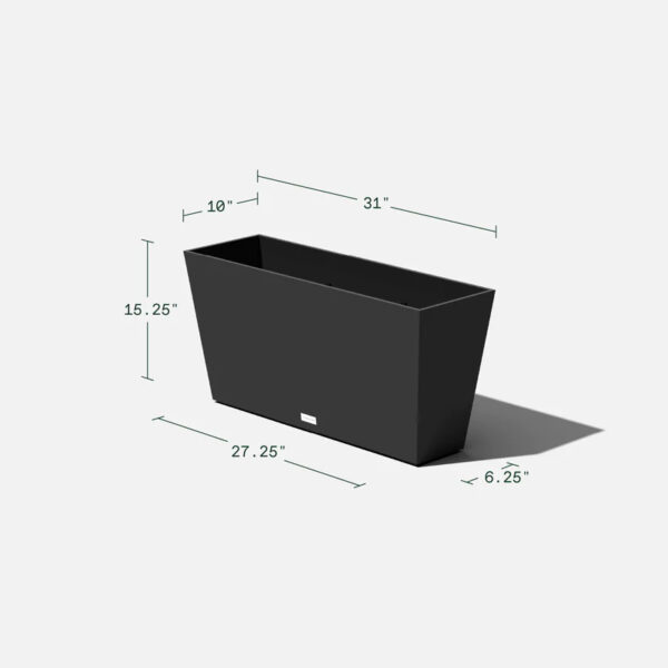 Veradek Long Planter Rectangle 31" - Image 2