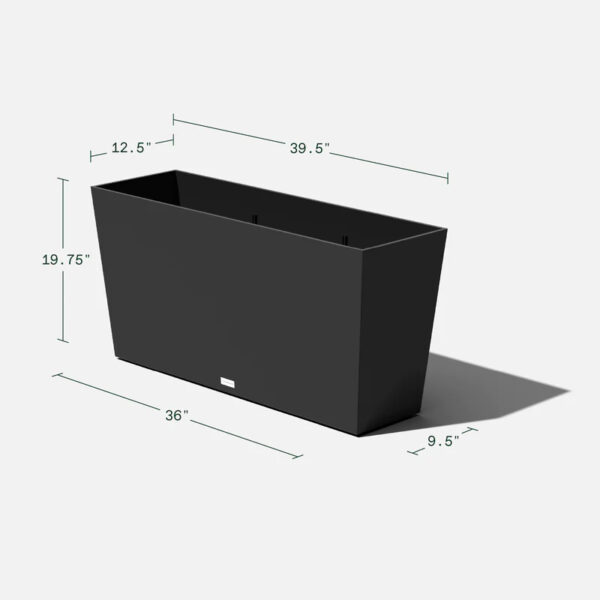 Veradek Long Planter Rectangle 39" - Image 2