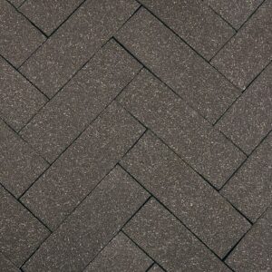 Belden, Plank Paver Tumbled 4x12 Carbon Black