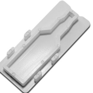Channel Drain Micro Channel End Cap Gray