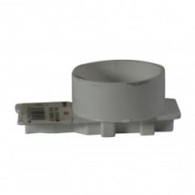 Channel Drain Micro Channel End Outlet White