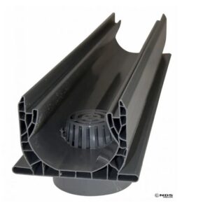Channel Drain Spee-D Channel 2' w/ Bottom Outlet