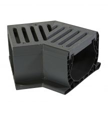 Channel Drain Spee-D Channel Fab 45 Deg.w/ Grate