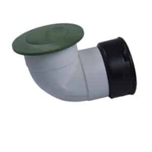 Fitting 4" Pop Up Emitter w/ PVC Elbow & Adapter