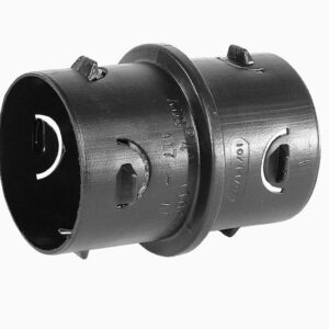 Fitting Black Corrugated 4" Coupling Internal