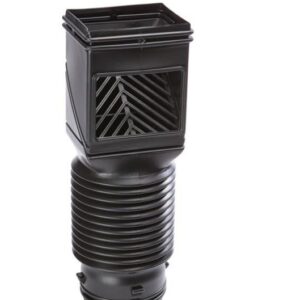 Fitting Black Flex Grate Downspout Adapter