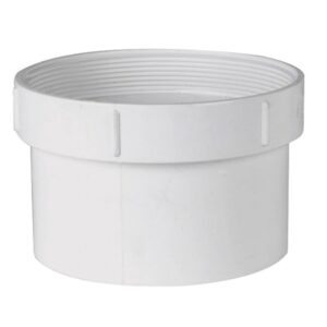 Fitting PVC 6" Cleanout Adapter