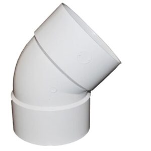 Fitting PVC 6" Elbow 45 Degree