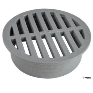 Grate Round 4" Gray