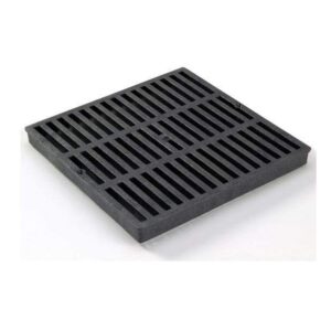 Grate Square 12" Black