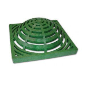 Grate Square Atrium 12" Green