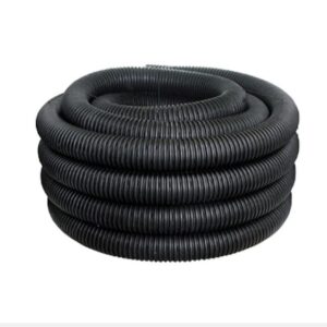 Pipe Black Corrugated 4" Perforated 100'