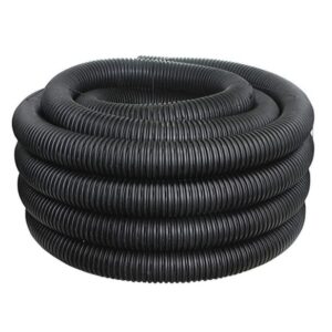 Pipe Black Corrugated 6" Perforated 100'