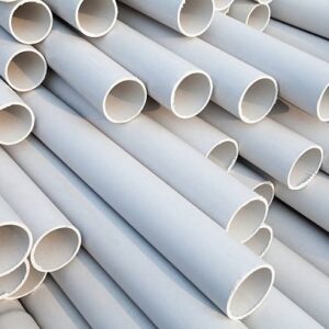 Pipe PVC 6" Solid 10' White SDR 35