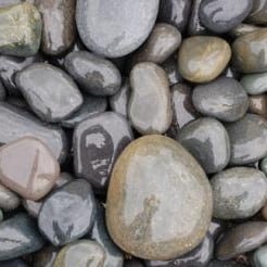 Mexican Pond Pebble 1-2" 75 lb