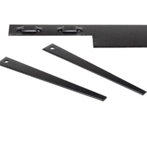 Steel Lawn Edging BLACK Stake
