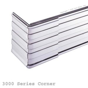 Curvrite Lawn Edging Corner MILL Pair