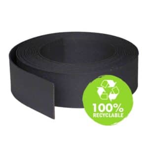 Scape-Up Recycled Lawn Edging 65' Black