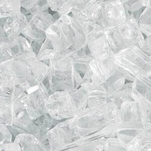 Glass Broken Crystal 1/2"-3/4" 10 lbs.