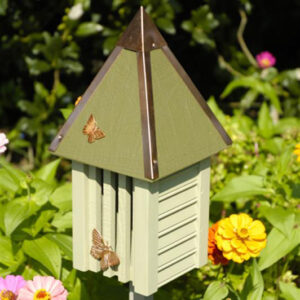 Flutterbye Butterfly Hse, Wht