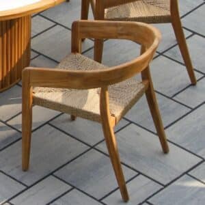 Outdoor Interiors, Colette Stacking Dining Chair