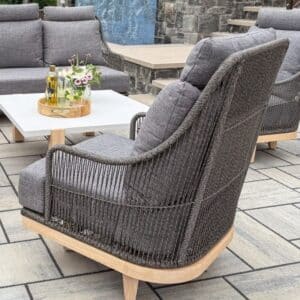 Outdoor Interiors, Antique Wash & Grey Sectional