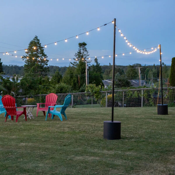 Light Pole w/Base - Patio - Image 3