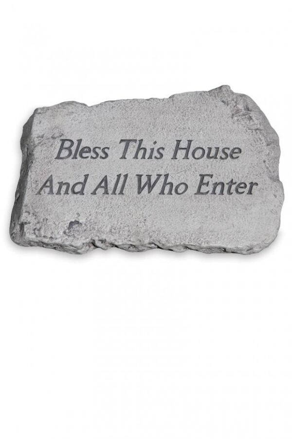 Bless This House Stone, 10"