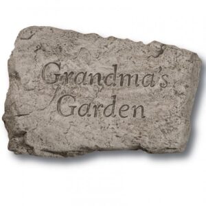 Grandma's Garden Stone, 10"