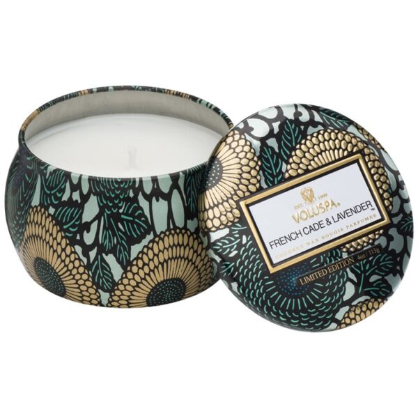 French Cade Mini Tin Candle