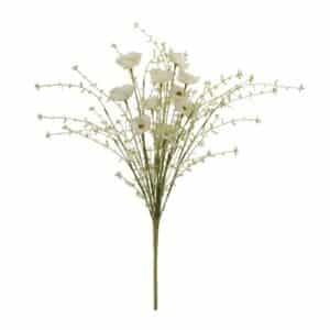 Mixed White Poppy Stem