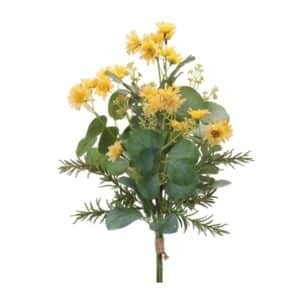 Mini Yellow Daisy Stem, 24"