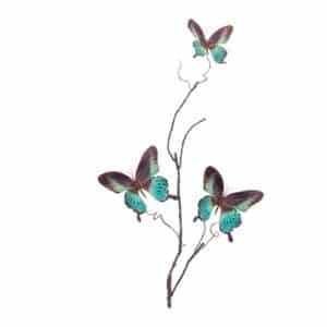 Butterfly Spray, Teal