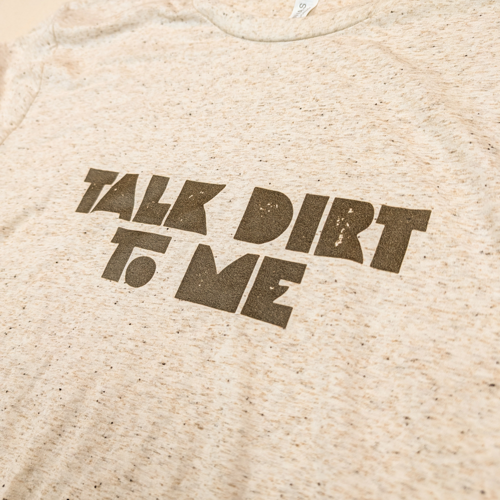 Talk Dirt To Me Tri-Blend T-Shirt - Image 2