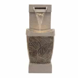 Leaf Pattern Resin Fountain