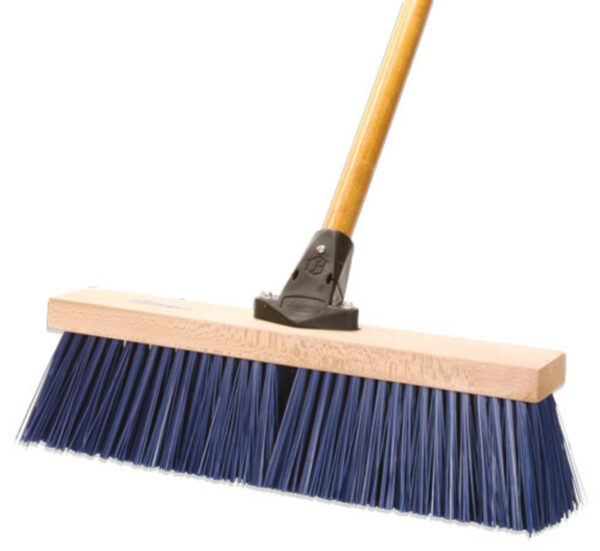 Broom 24" Blue Poly
