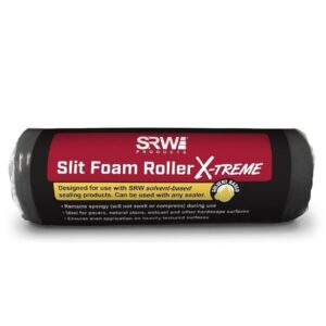 Paint Foam Roller Slit SRW Black X-Treme