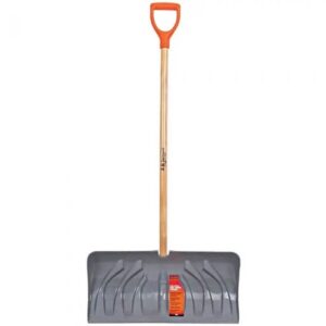 AM Leonard Snow Pusher Shovel D-Handle 24"
