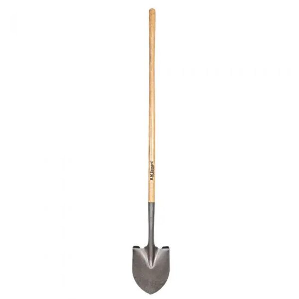 AM Leonard Shovel L-Hand Wood Round Point