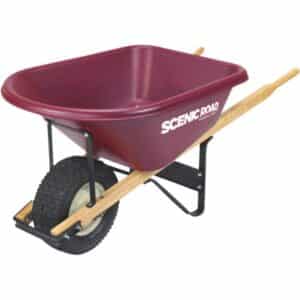 Wheelbarrow Scenic Road Poly 6CF