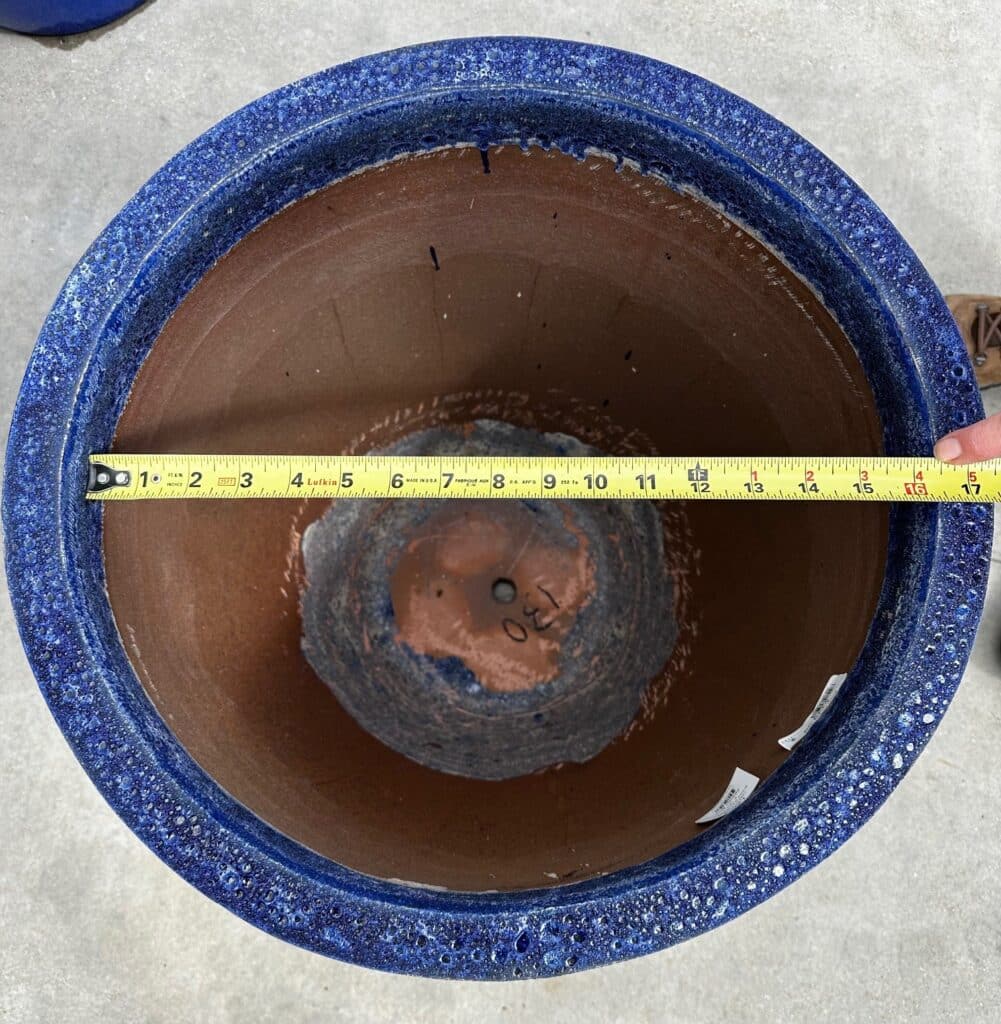 measuring the inside of a container