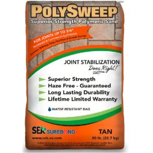 SEK Poly Sweep Polymeric Tan 50#
