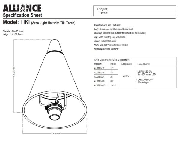 Area Light  TIKI Hat, Alliance - Image 2