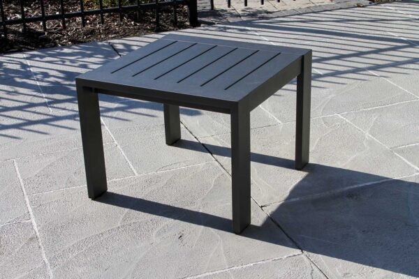 Outdoor Interiors, Black Aluminum Seating Group - Image 5