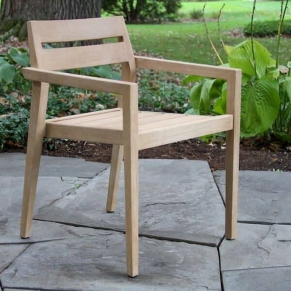 Outdoor Interiors, Ivory Composite Dining Group - Image 7