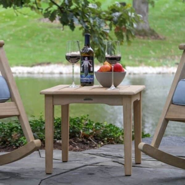 Outdoor Interiors, Antique Washed Rocking Chair Group - Image 2