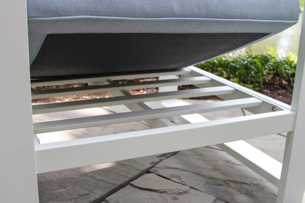 Outdoor Interiors, White Aluminum Seating Group - Image 7