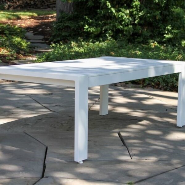 Outdoor Interiors, White Aluminum Seating Group - Image 5